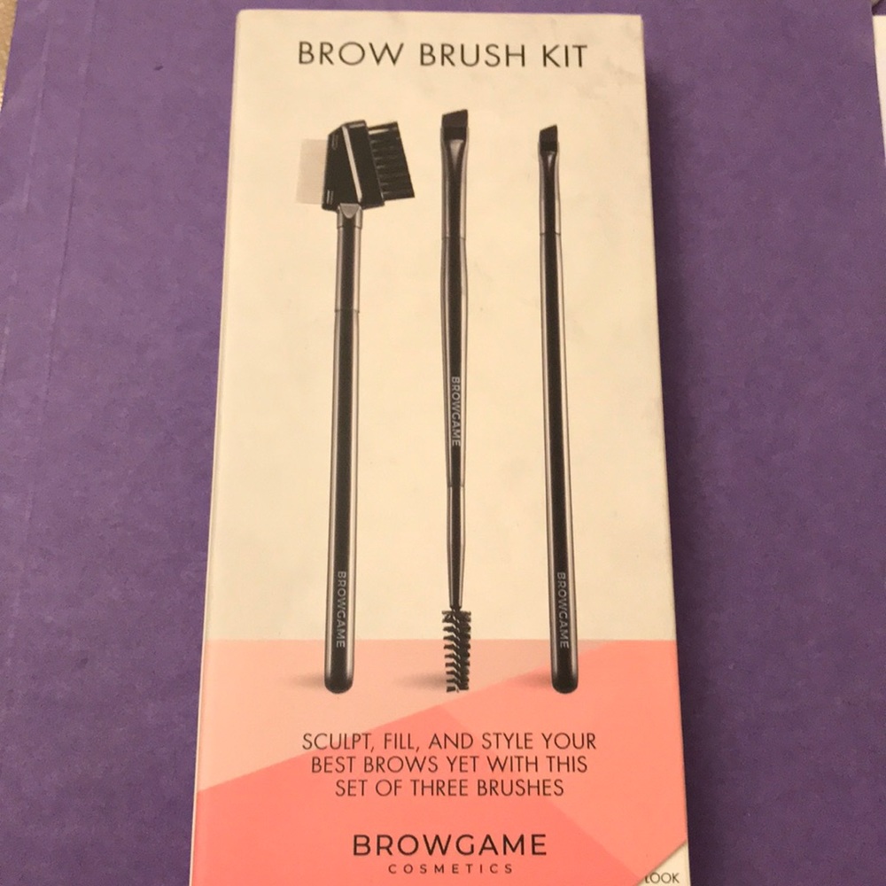 brow brush kit brand new